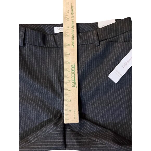 Coldwater Creek Pinstripe Trouser Fit Bootcut Pants 10P Petite NEW - Picture 11 of 16